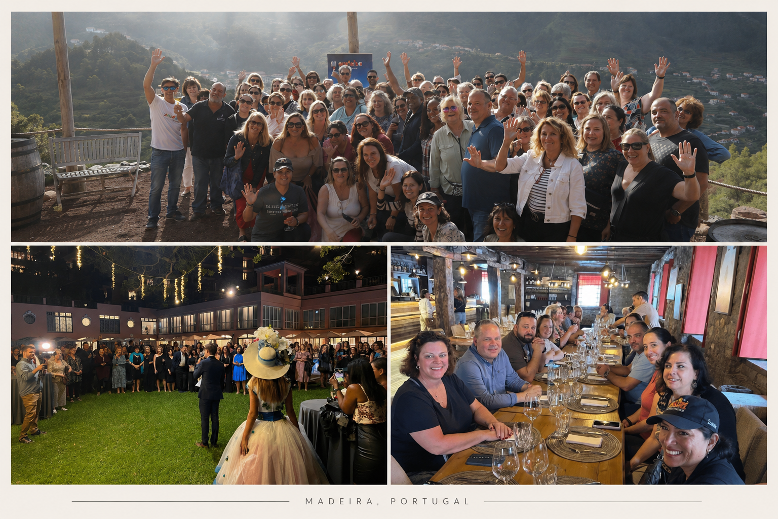 Group incentive trip — Madeira, Portugal